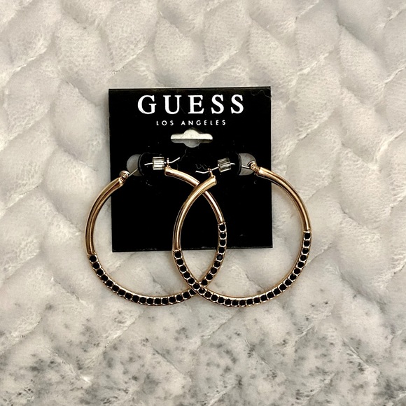 GUESS Hoop Earrings - Picture 1 of 2